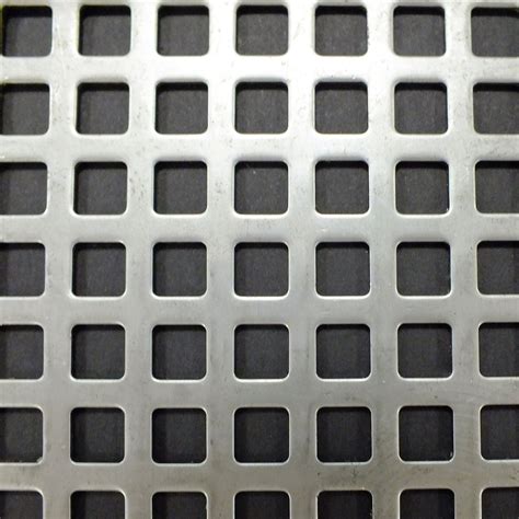 square hole perforated sheet metal|square hole perforated metal.